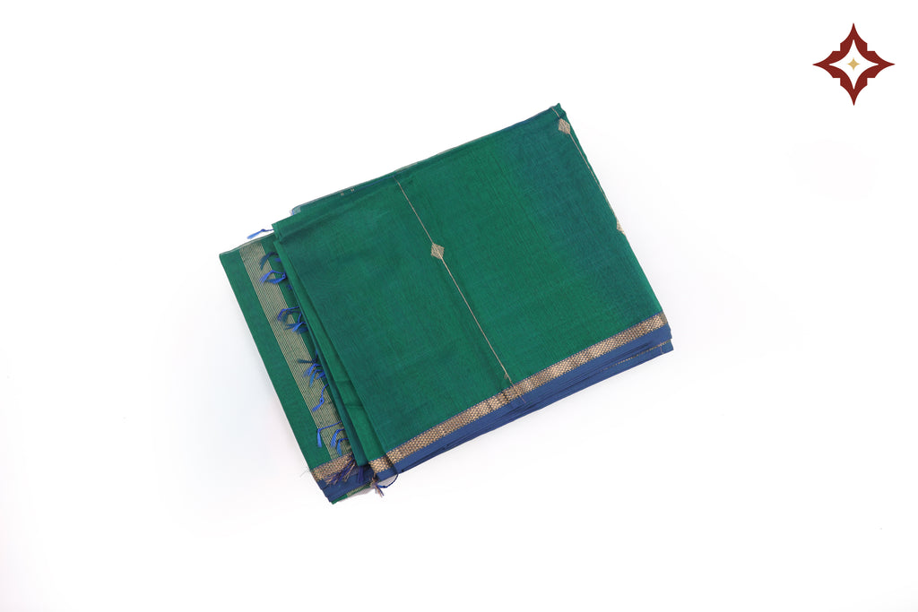 Maheshwari Dual Tone Zari Line