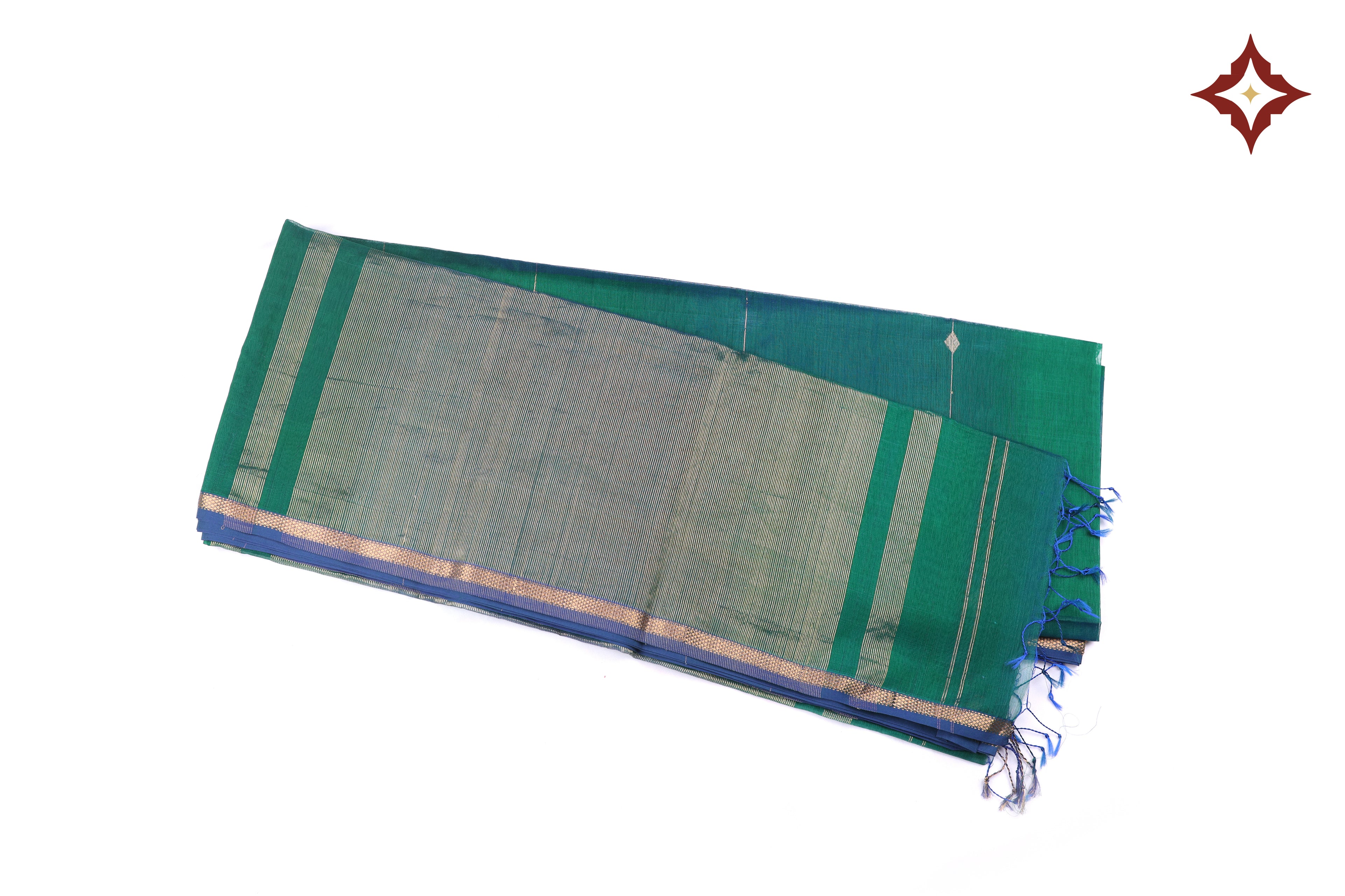Maheshwari Dual Tone Zari Line