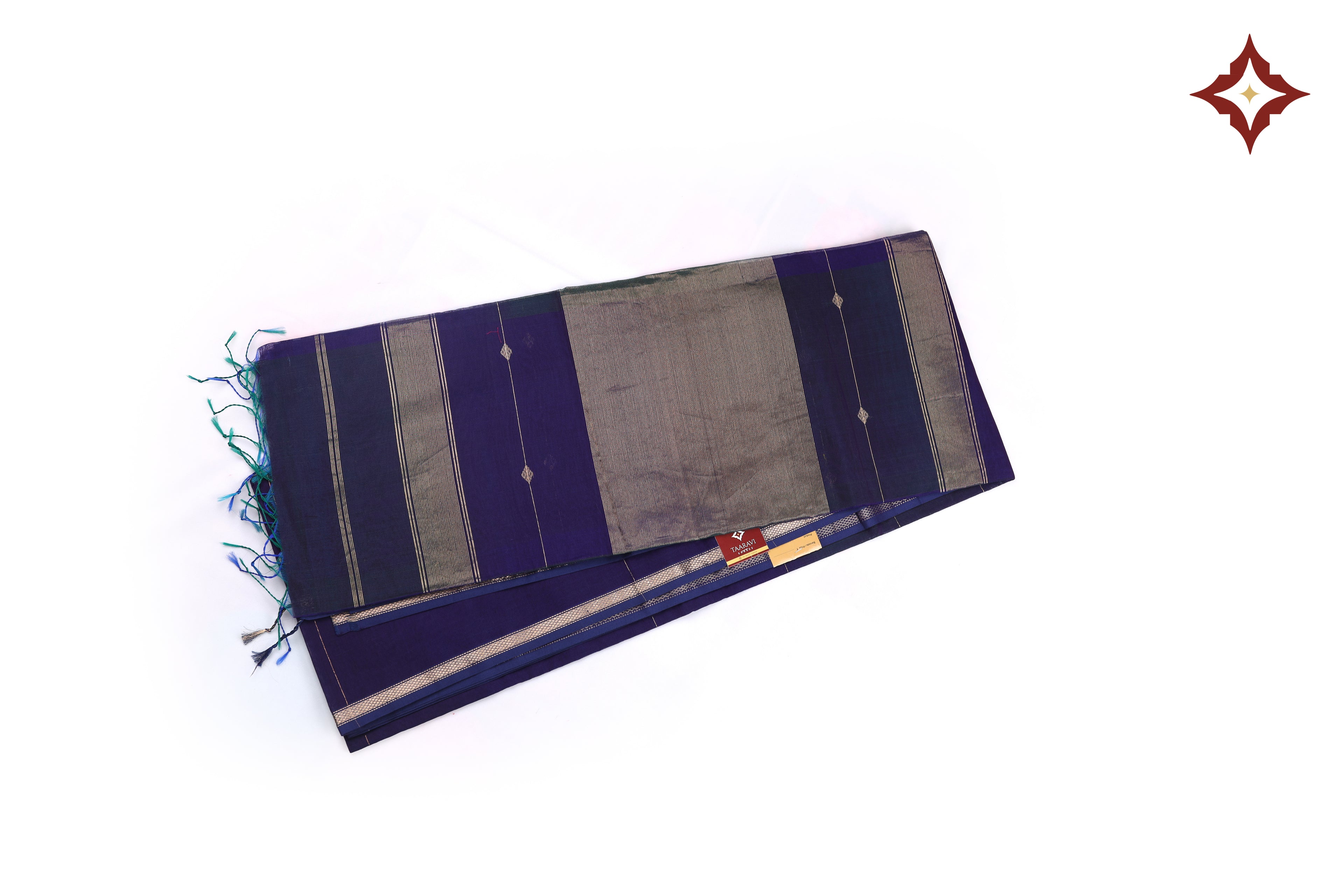 Maheshwari Dual Tone Zari Line