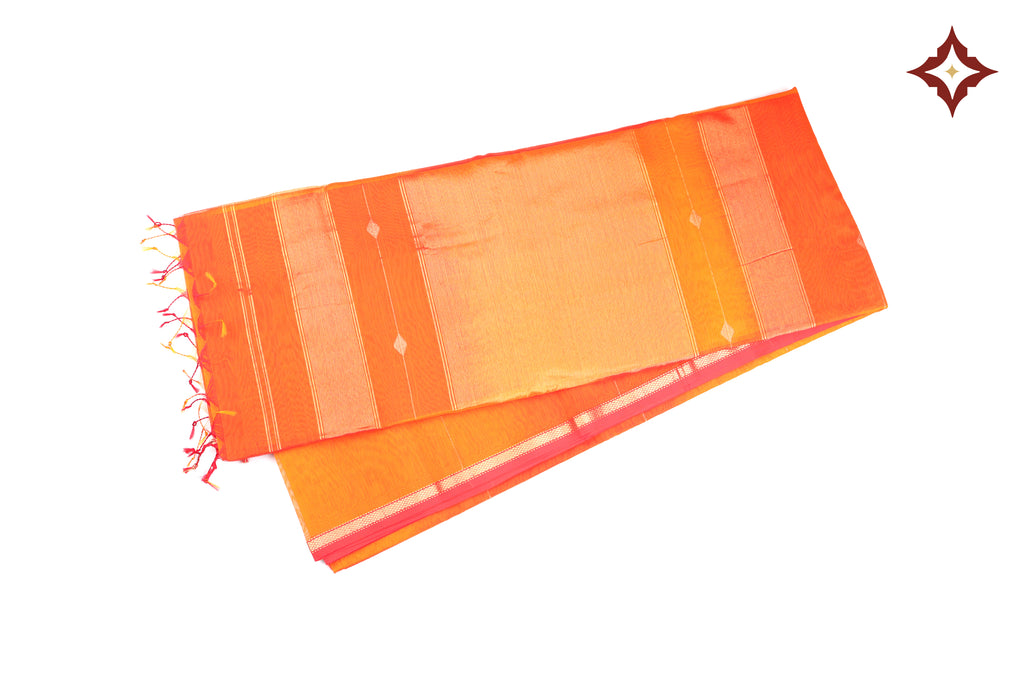 Maheshwari Dual Tone Zari Line