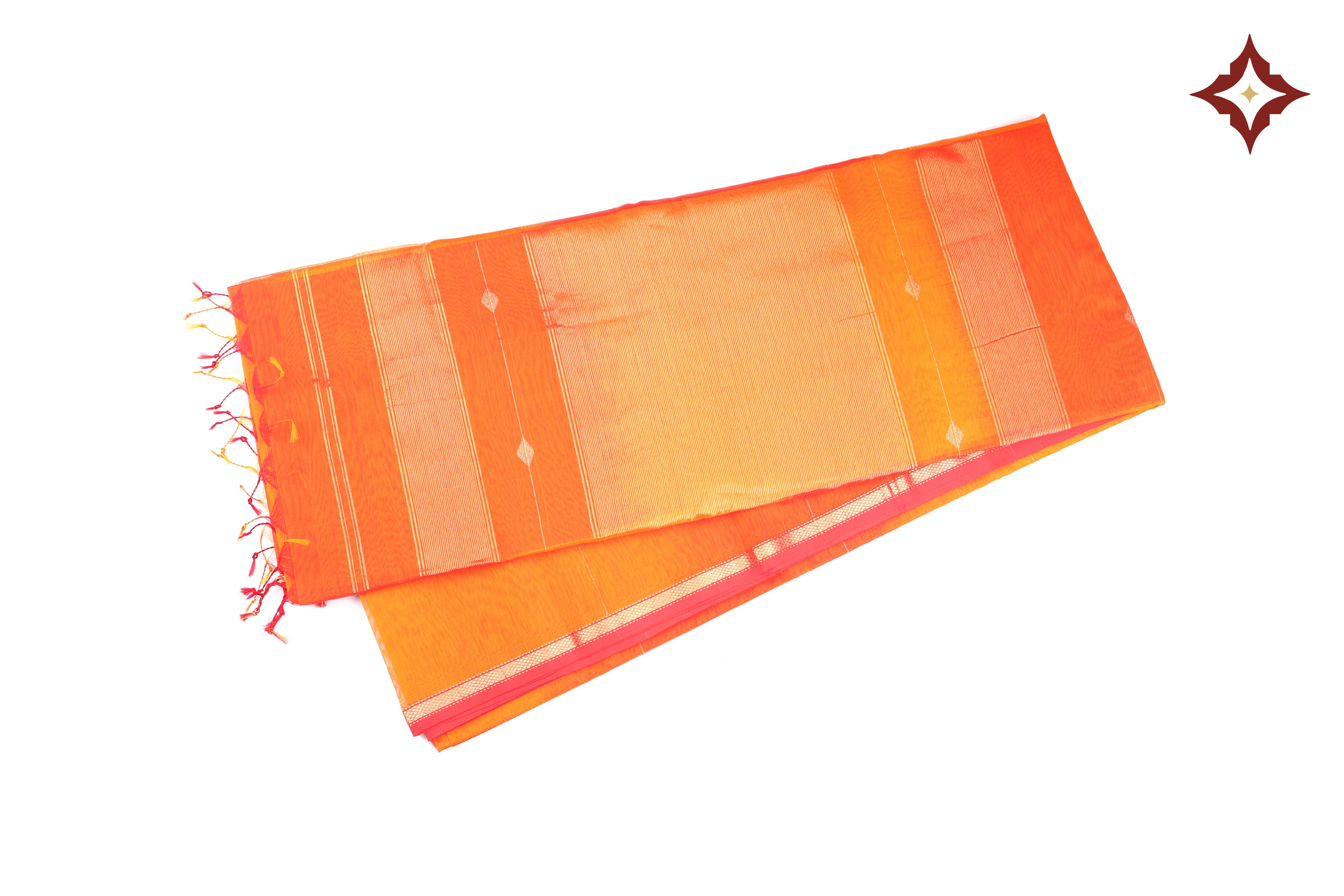 Maheshwari Dual Tone Zari Line
