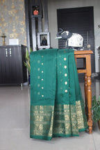 Emerald Breeze Silk Saree
